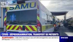 Covid-19: face au manque de place, l'hôpital d'Antibes a transféré deux patients vers le CHU Lille