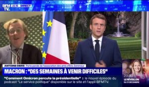 Vœux d'Emmanuel Macron: pour Antoine Diers, il y avait une "forme d'arrogance dans l'autosatisfaction"