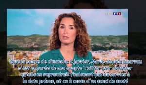 JT de 13h de TF1 - pourquoi Marie-Sophie Lacarrau est-elle absente ce lundi 3 janvier -