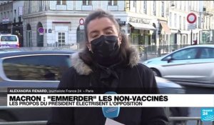 "Emmerder les non-vaccinés" : les propos d'E. Macron électrisent l'opposition