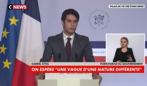 Gabriel Attal : «Près de 53 millions de Français ont désormais reçu une dose de vaccin»
