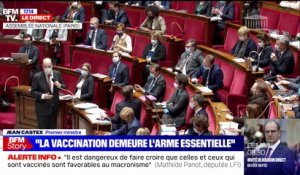 Jean Castex: "Il y a une difficulté avec ceux de nos concitoyens qui refusent de se faire vacciner, ce n'est insulter personne, c'est la réalité"