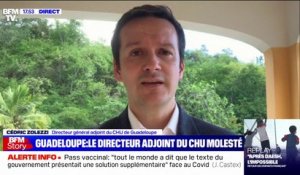 "Nous avons été mis en danger par une foule haineuse": agressé par des opposants à la vaccination obligatoire des soignants, le directeur général adjoint du CHU de Guadeloupe