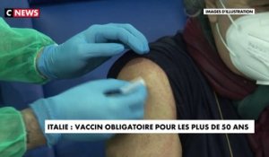Italie : vaccin obligatoire pour les plus de 50 ans