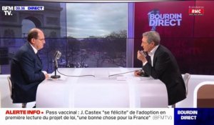 Jean Castex sur la vaccination obligatoire: "L'objectif c'est de faire vacciner les gens, pas de faire rentrer de l'argent dans les caisses de l'État"