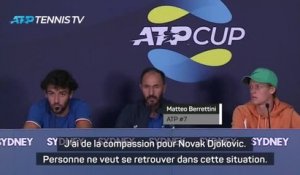 Open d'Australie - Berrettini sur Djokovic : "J'ai de la compassion pour Novak"