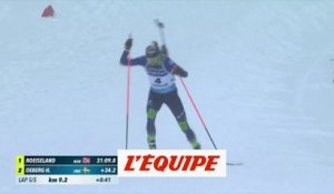 Le résumé de la poursuite à Oberhof - Biathlon - CM (F)