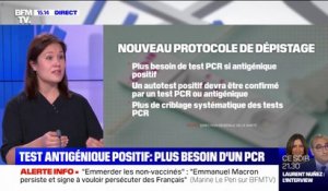 Plus besoin de faire un test PCR pour confirmer un test antigénique positif