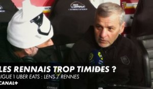 La frustration de Bruno Génésio après Lens / Rennes - Ligue 1 Uber Eats