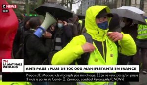Pass Vaccinal : "Macron, on t'emmerde !" ont scandé hier des dizaines de milliers de manifestants à travers la France après les propos du Président de la République