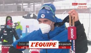 Jacquelin : « C'était très dur » - Biathlon - CM (H)