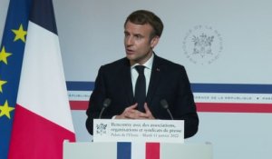 Emmanuel Macron:" Il faut rebatir l'esprit des lumières dans le numérique"