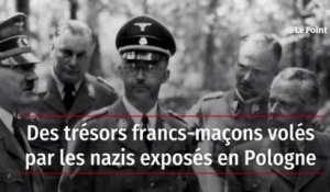 Des trésors francs-maçons volés par les nazis exposés en Pologne