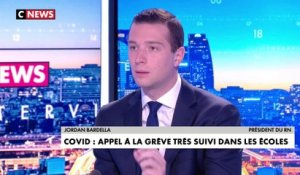 Jordan Bardella donne son avis sur la grèves dans les écoles