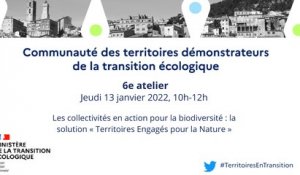 Atelier "Les collectivités en action pour la biodiversité : la solution TEN" | CGDD