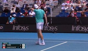 Shapovalov - Djere : les temps forts en vidéo