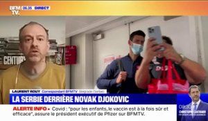 Expulsé d'Australie, Novak Djokovic largement soutenu par la population serbe