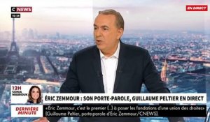 EXCLU - Guillaume Peltier, porte-parole de Zemmour: "Au second tour, je voterai pour le candidat de droite face à Macron quel qu'il soit" - VIDEO