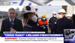 Sommet "Choose France": Emmanuel Macron annonce une vingtaine de nouveaux investissements étrangers pour 4 milliards d'euros