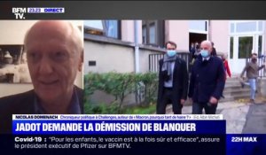 Nicolas Domenach à propos de Jean-Michel Blanquer: "C'est le ministre de la Santé qui est le décisionnaire du protocole, il faut arrêter de lui faire tout porter"