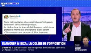 Jean-Michel Blanquer à Ibiza: en colère, une partie de l'opposition réclame sa démission
