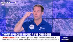 Pleure-t-on dans l'espace ? Thomas Pesquet répond à vos questions sur BFMTV