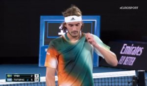 Tsitsipas - Ymer : les temps forts de la rencontre