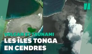 Les images des îles Tonga avant et après l'éruption du volcan