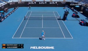 Bautista Agut - Kohlschreiber - Highlights Open d'Australie