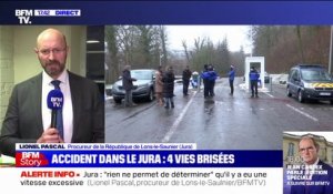 Lycéens tués dans le Jura: le procureur affirme qu'il est "extrêmement probable" que les passagers aient été entravés par leur ceinture de sécurité
