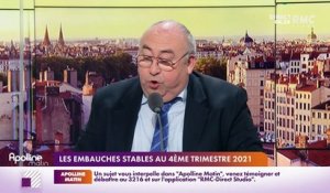 L’info éco/conso du jour d’Emmanuel Lechypre : Les embauches stables au 4ème trismestre 2021 - 21/01