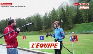 « Un jour avec... » Justine Braisaz-Bouchet - Biathlon - CM (F)