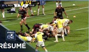 PRO D2 - Résumé Rouen Normandie Rugby-US Carcassonne: 3-24 - J18 - Saison 2021/2022