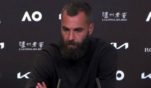 Open d'Australie 2022 - Benoît Paire : "J'ai pu tenir tête au 4e mondial mais il ne faut pas oublier que je sors quand même de 7 jours de quarantaine"