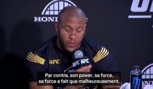 UFC - Gane : “Sa force l’a fait gagner ce soir”