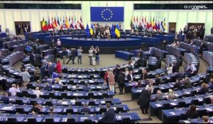 Le président du parlement ukrainien à Strasbourg pour gagner la bataille de  son destin européen