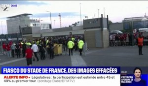 Incidents au Stade de France: pourquoi certaines images de vidéosurveillances ont-elles été effacées?