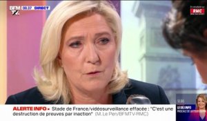 Marine Le Pen: "Je réclame la présomption de légitime défense pour les policiers"