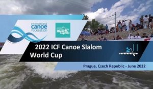 le replay du slalom K1 - Canoë kayak - CdM Prague