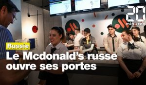 Russie : Le Mcdonald’s russe ouvre ses portes