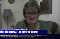 La mère du militaire français Alexandre Martin tué au Mali témoigne sur BFMTV