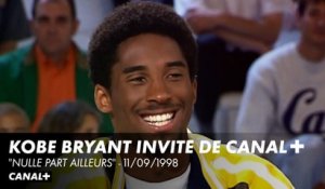 Kobe Bryant invité de "Nulle Part Ailleurs" sur CANAL+ en septembre 1998 - Basketball - NBA