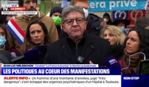 Jean-Luc Mélenchon: "L'heure a sonné, maintenant c'est le tour du peuple"