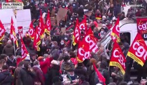 "Tout augmente, sauf nos salaires !":  journée de grèves et de manifestations en France