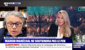 Gilbert Collard: "Je suis persuadé que Marion [Maréchal] rejoindra Éric Zemmour"