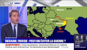 Crise ukrainienne: Emmanuel Macron et Vladimir Poutine sont d'accord sur "la nécessité d'une désescalade", selon l'Élysée