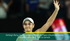 Open d'Australie - Barty triomphe à la maison