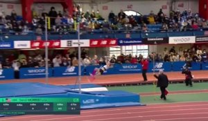 Morris franchit 4,75 m - Athlétisme (F) - Meeting indoor de New York