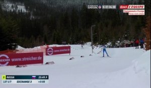 Le replay du relais mixte simple - Biathlon - Championnats d'Europe