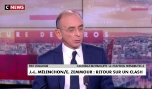 Éric Zemmour : «Monsieur Mélenchon a voulu un combat de rue, il l’a perdu, c’est son problème»